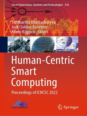 cover image of Human-Centric Smart Computing